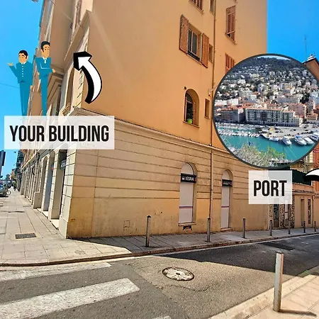 דירה Nestor&jeeves - L'ancre - Port District - Close Old Town ניס